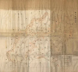 Linshui County Map